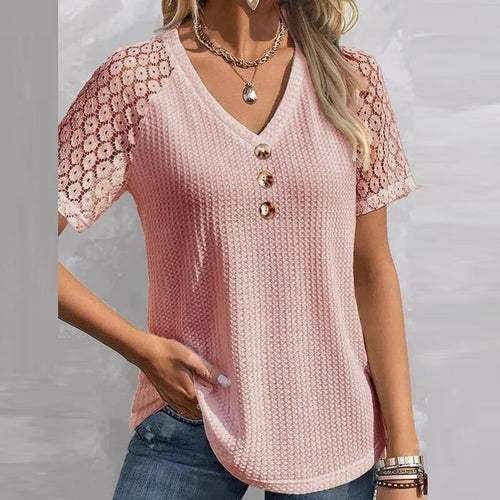 Camicie in camicetta con scollo a V