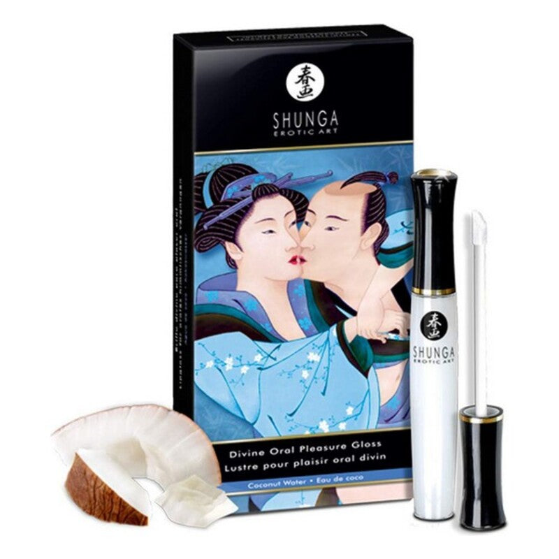 Divine Oral Pleasure Gloss Coconut Water Shunga GR27352 (10 ml)
