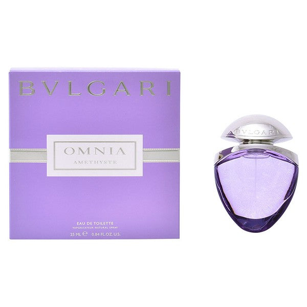 Women's Perfume Omnia Amethyste Bvlgari EDT satin pouch (25 ml)