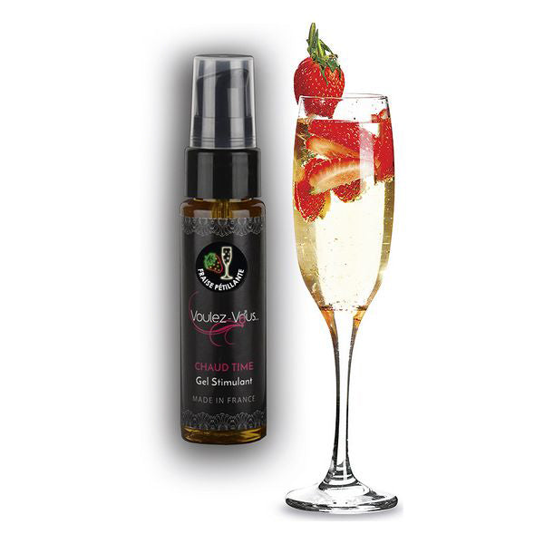 Stimulating Gel Strawberry & Champagne Voulez-Vous... (35 ml)