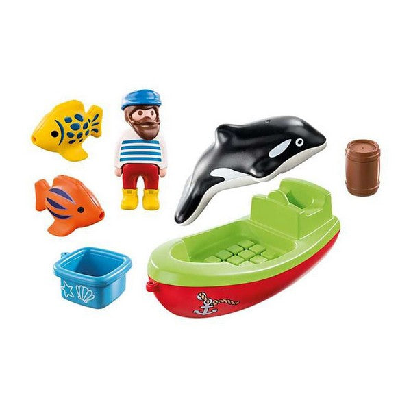 Playset 1.2.3 Pescatore Playmobil 70183 (7 pz)