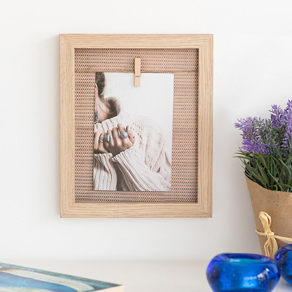 Wall photo frame Clothes Line (10 x 15 cm)