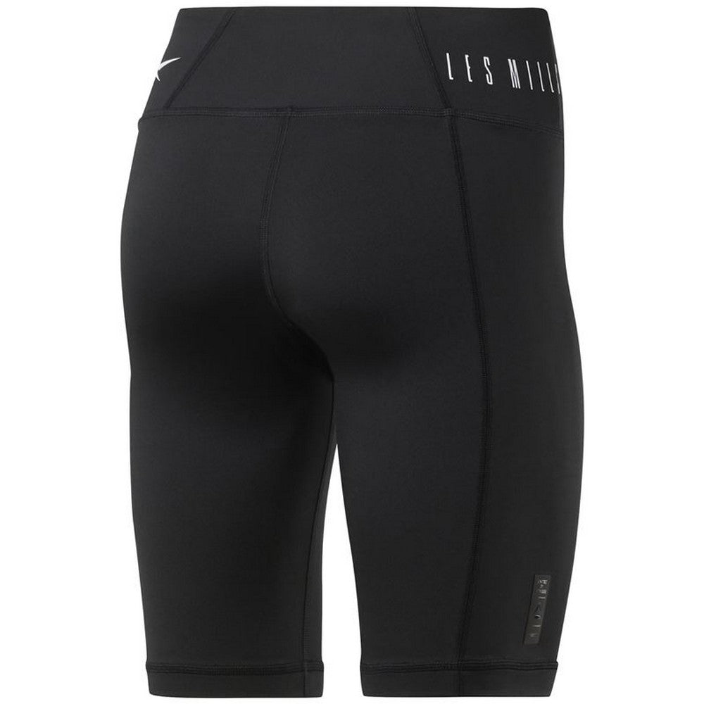 Short Sports Leggings Reebok Les Mills Cycling Black