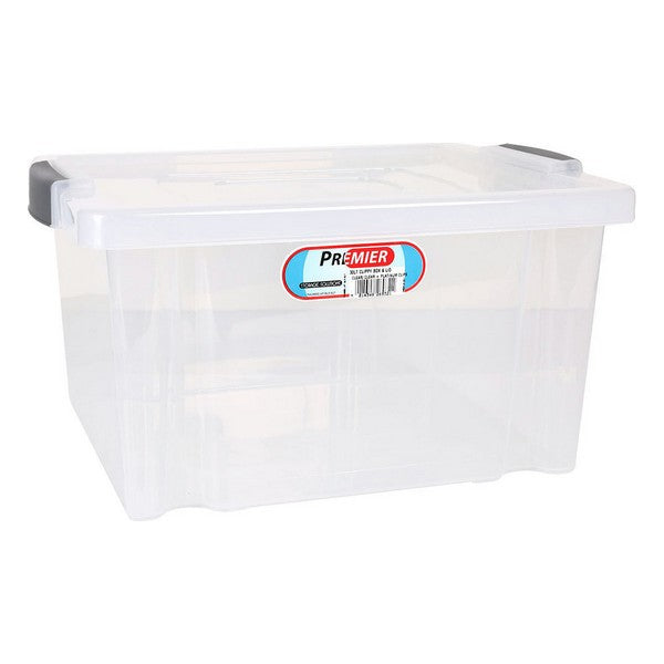Storage Box with Lid Premier Transparent