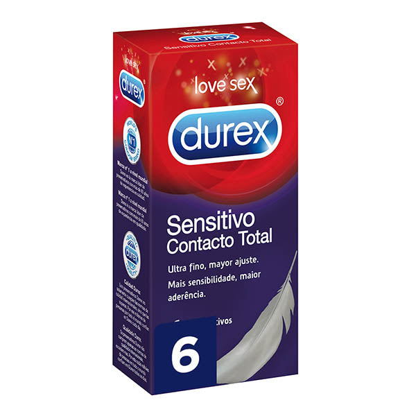 Feel Contacto Preservativi totali Durex (6 uds)