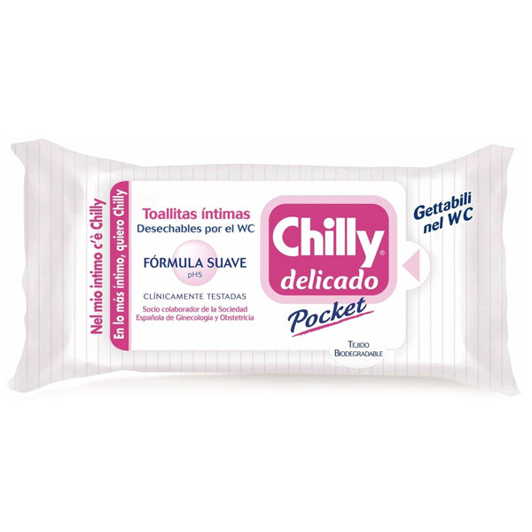Salviette Intime Umidificate Pocket Chilly (12 pz)