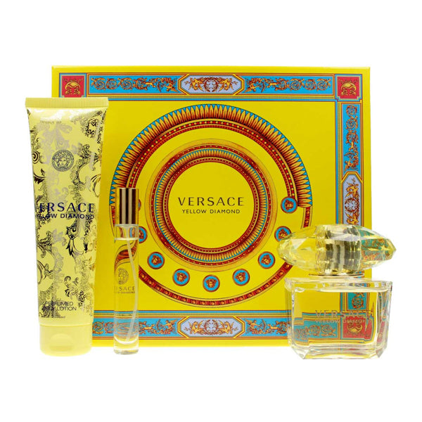 Women's Perfume Set YELLOW DIAMOND Versace (3 pcs)