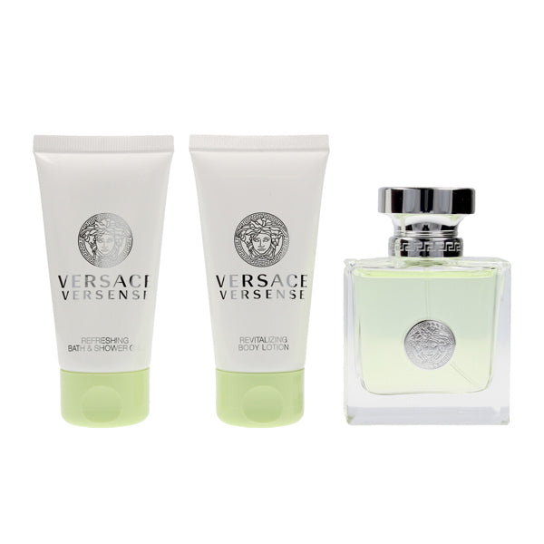 Women's Perfume Set VERSENSE Versace EDT (3 pcs)