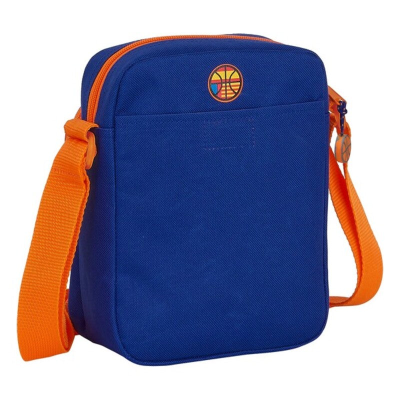 Shoulder Bag Valencia Basket Blue Orange