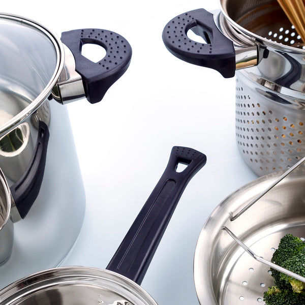Cookware Quid Stainless steel (5 pcs) (Ø 22-24-14 cm)