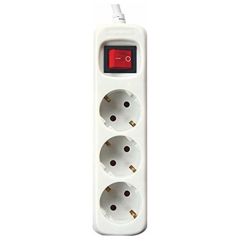 Interruttore Argento Elettronica 9637 3680W Bianco