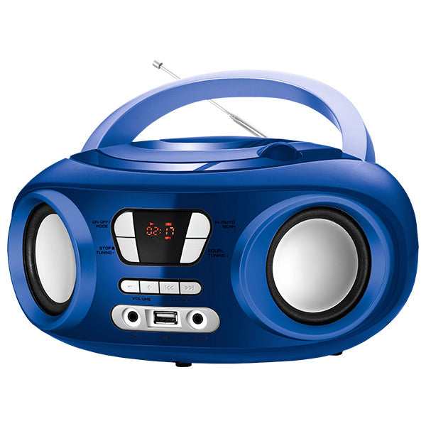 Radio CD Bluetooth MP3 9" BRIGMTON W-501 USB Blu
