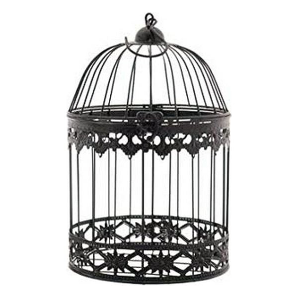 Cage Black Metal Ironwork Black (19 x 30 x 19 cm)