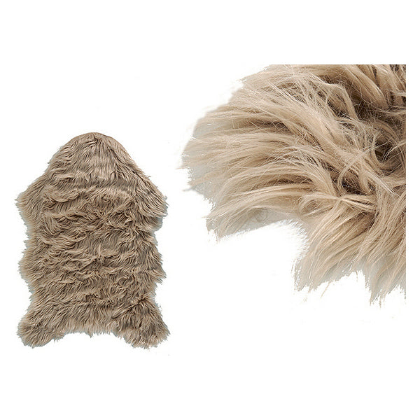 Carpet Leather Carpet Camel (120 x 1 x 60 cm) Synthetic Leather