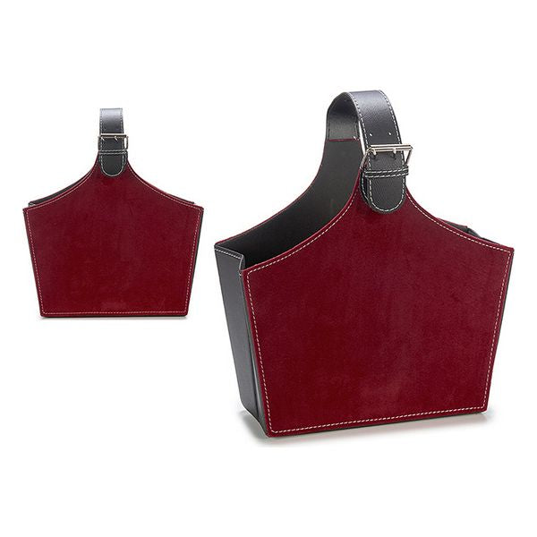 Portariviste Velvet Maroon (15 x 36 x 34 cm)