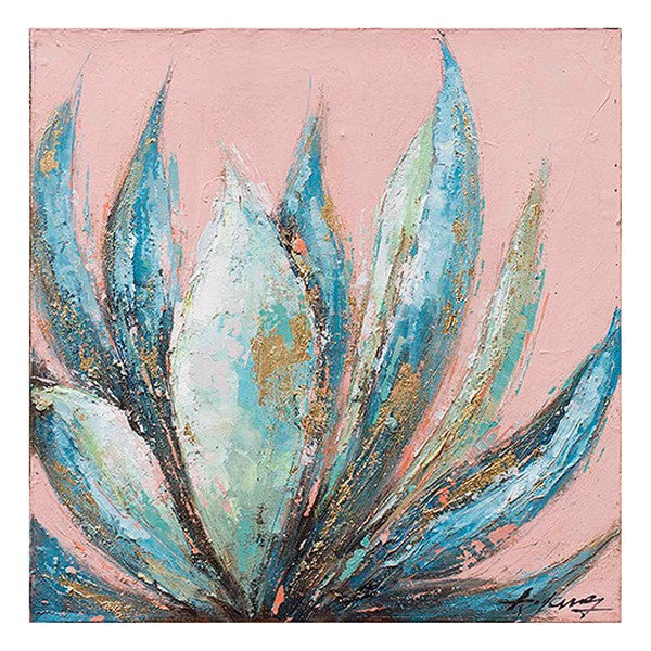 Oil Painting Aloe (70 x 4 x 70 cm)