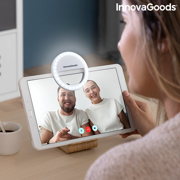 Rechargeable Selfie Ring Light Instahoop InnovaGoods