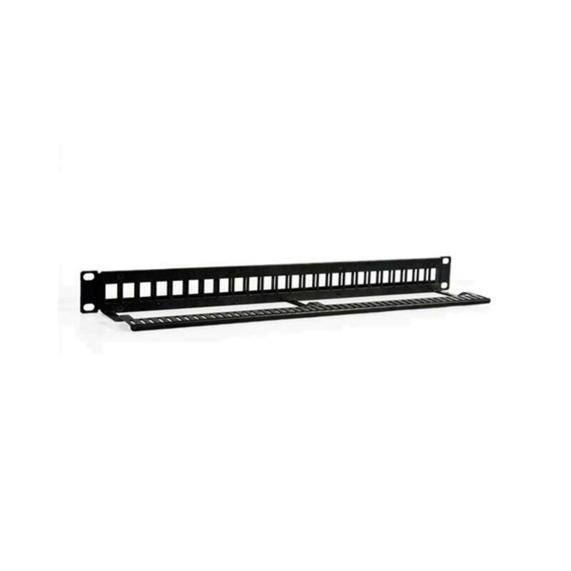 Pannello patch UTP categoria 6 a 24 porte 2LAN ARAP19C24VAC 19"