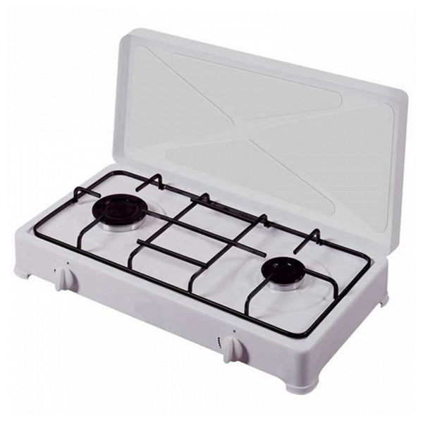 gas stove Vitrokitchen 200BN White (2 Stoves)