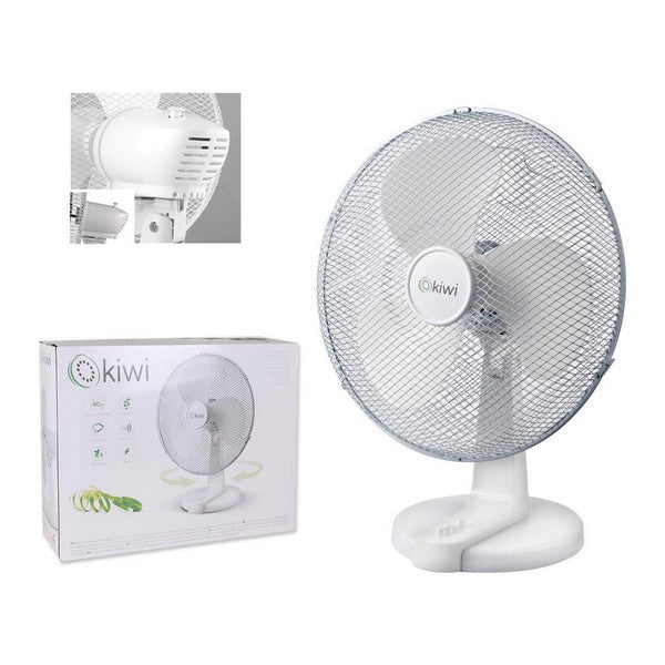 Table Fan Kiwi KFAN-7615 Ø 40 cm 45W White
