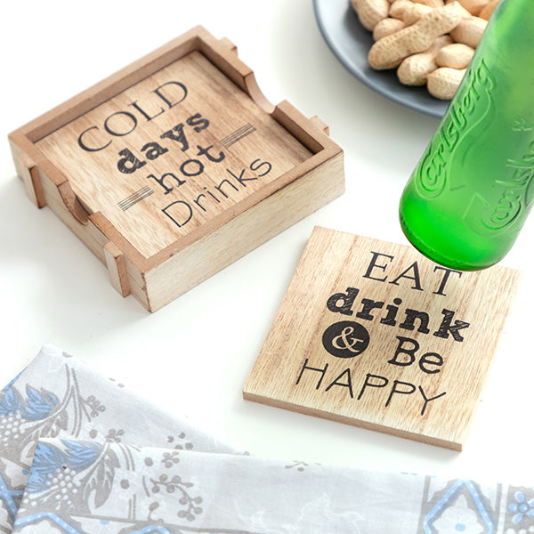 Coasters Message (Pack of 4)