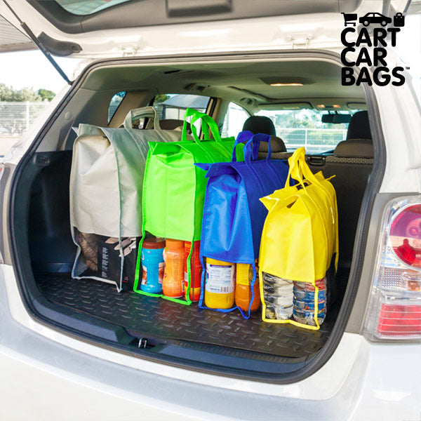 Cart Car Car Boot Borse portaspesa (confezione da 4)