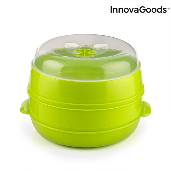 InnovaGoods Fresh Microwave Double Steamer