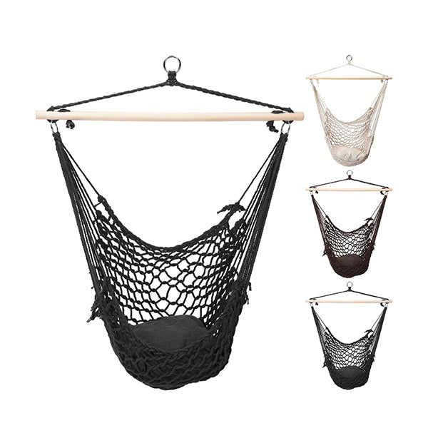 Oh My Home Red Hanging Chair with Cushion