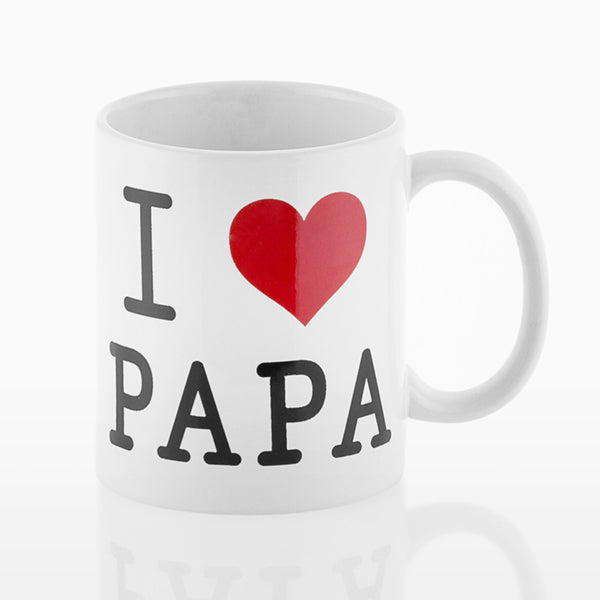 I Love Papa Romantic Items Mug