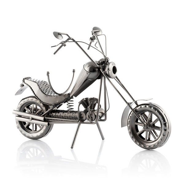 Chopper Motorbike Metallic Bottle Holder