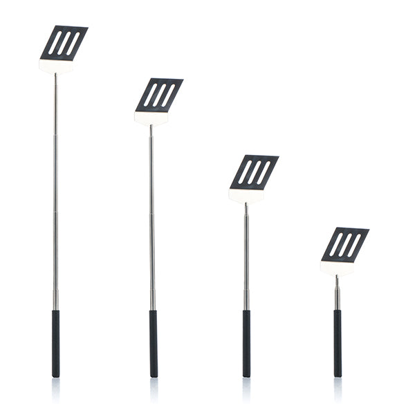 Mini Extendable Barbecue Spatula and Pan