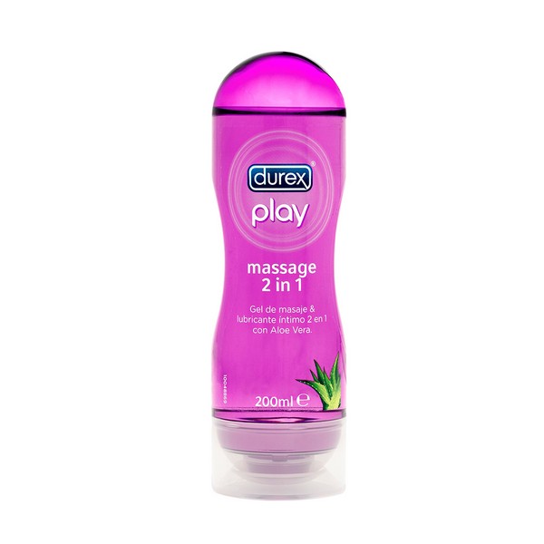 Durex Play Massaggio Lubrificante 2 in 1 con Aloe Vera 200 ml
