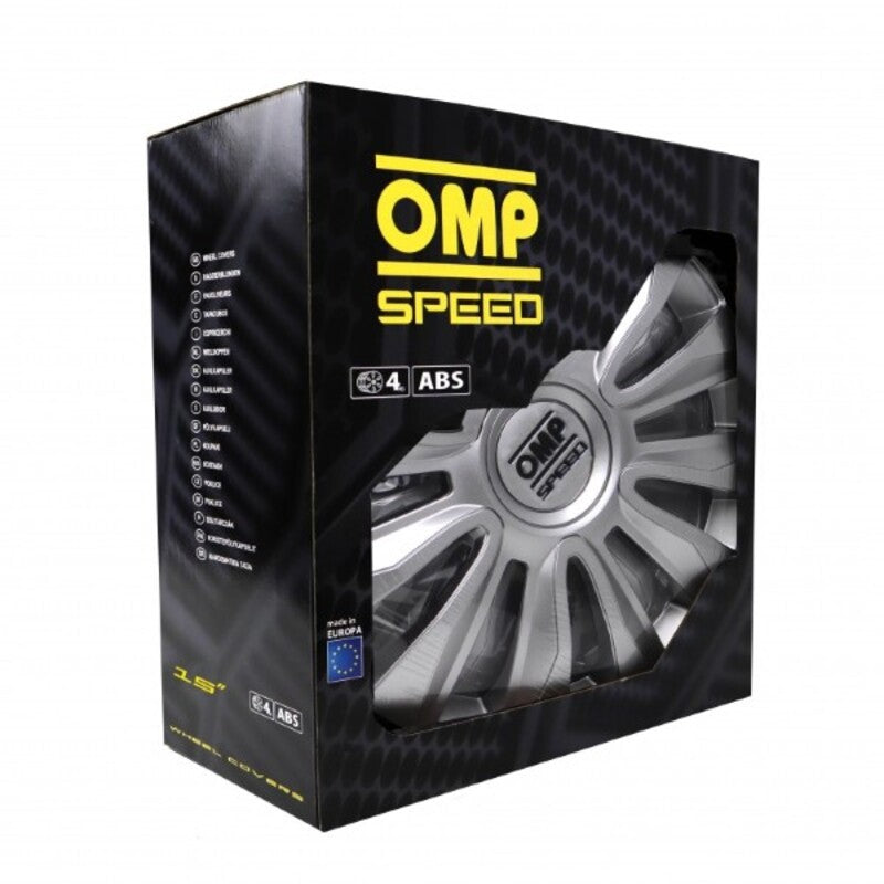Copricerchio OMP Magnum Speed Argento 15" (4 ud)