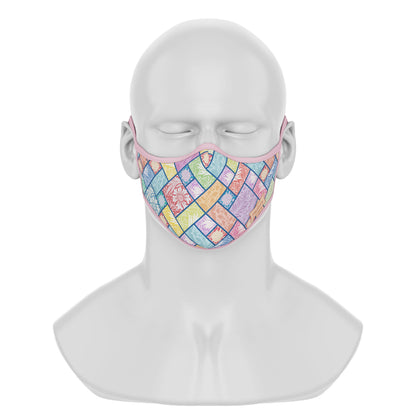 Maskery Premium Face Mask My Flower Garden