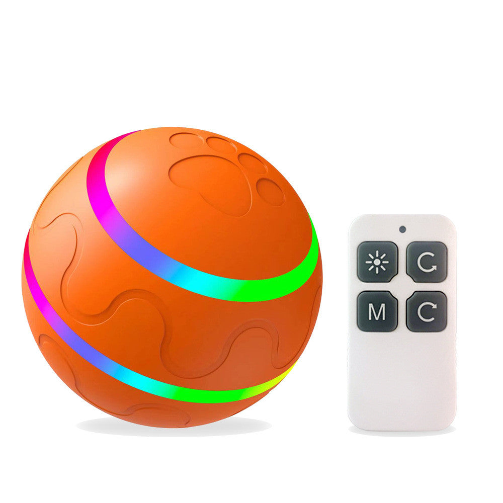 Pet New Cat Wicked Ball Toy Sfera intelligente USB Cat Toys Sfera autorotante Sfera di rotazione automatica