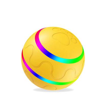 Pet New Cat Wicked Ball Toy Sfera intelligente USB Cat Toys Sfera autorotante Sfera di rotazione automatica