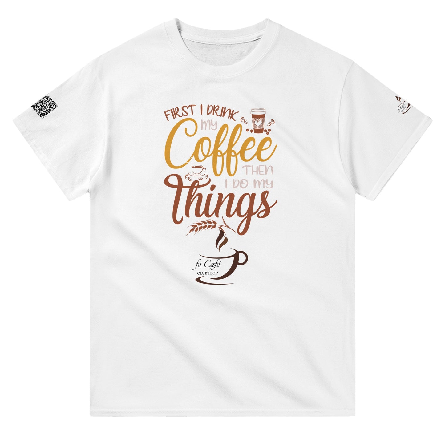 fe-Café customizable Heavyweight Unisex Crewneck T-shirt