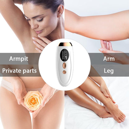 Smart Protable Safe Painless Laser Hair Removal Epilator(US plug)