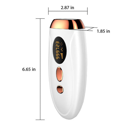 Smart Protable Safe Painless Laser Hair Removal Epilator(US plug)