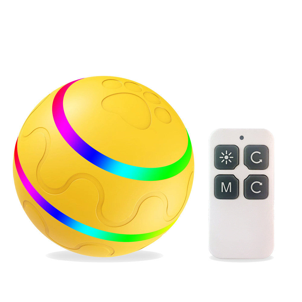 Pet New Cat Wicked Ball Toy Sfera intelligente USB Cat Toys Sfera autorotante Sfera di rotazione automatica