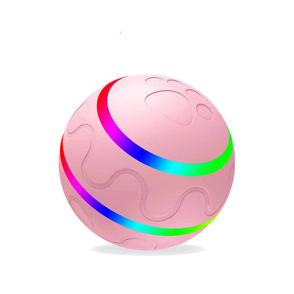 Pet New Cat Wicked Ball Toy Sfera intelligente USB Cat Toys Sfera autorotante Sfera di rotazione automatica