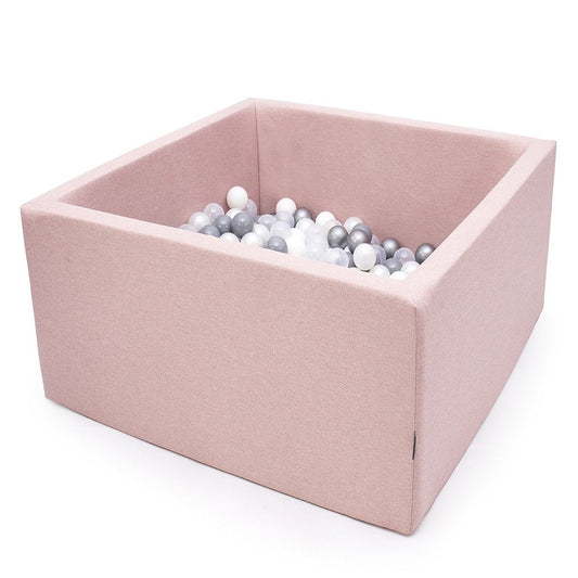Ball-Pit Square Rouge 90x90X40cm (+200 Balls)