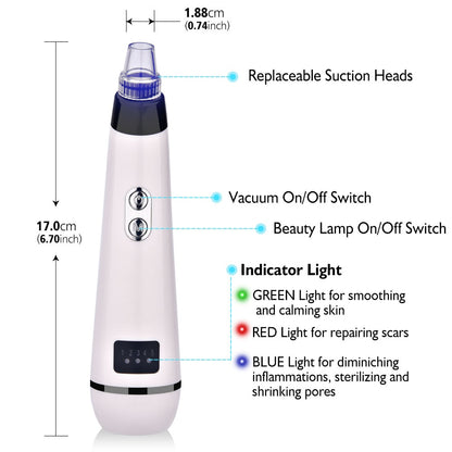 Blackhead Remover Face Clean Pore Vacuum Acne