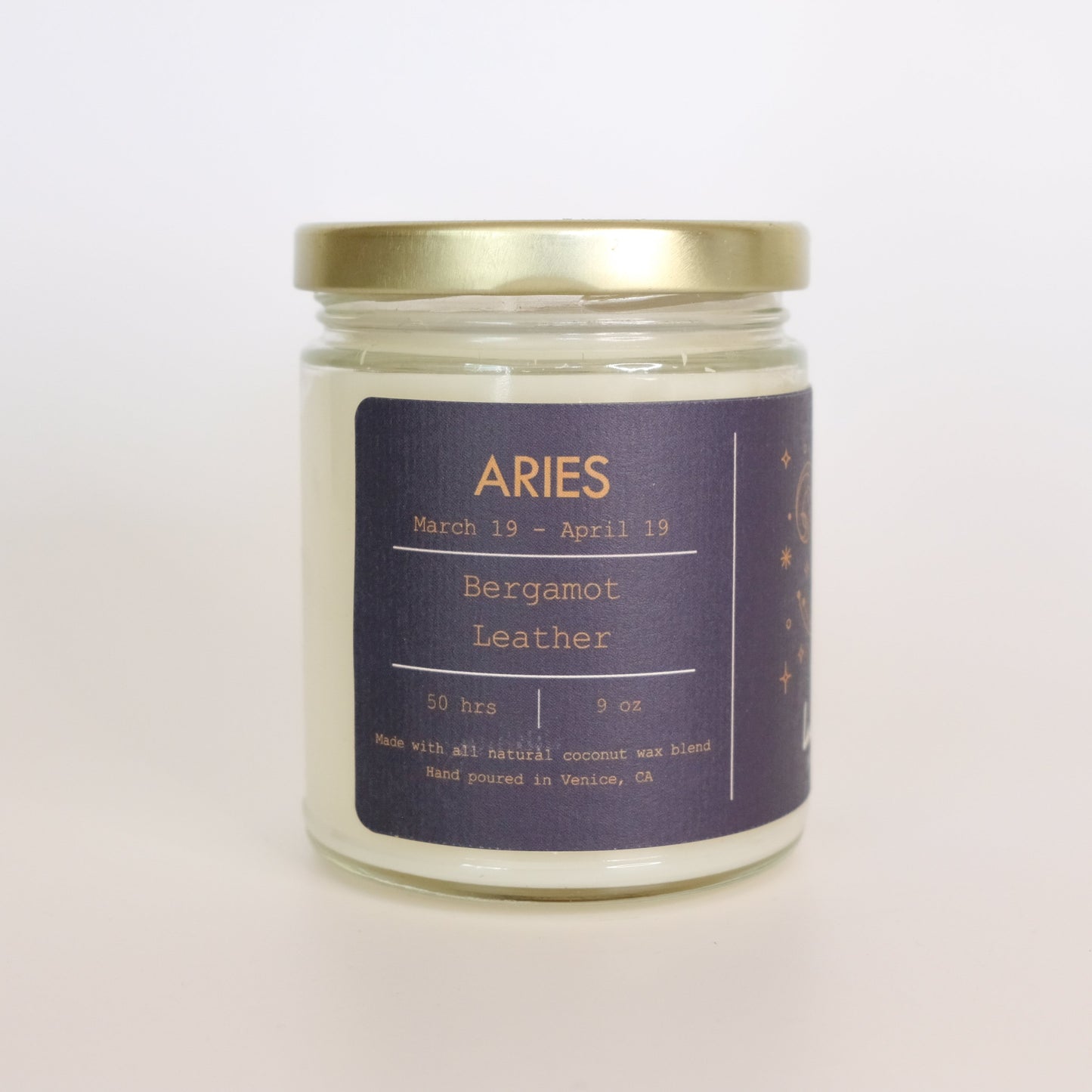 Aries, Zodiac Candle