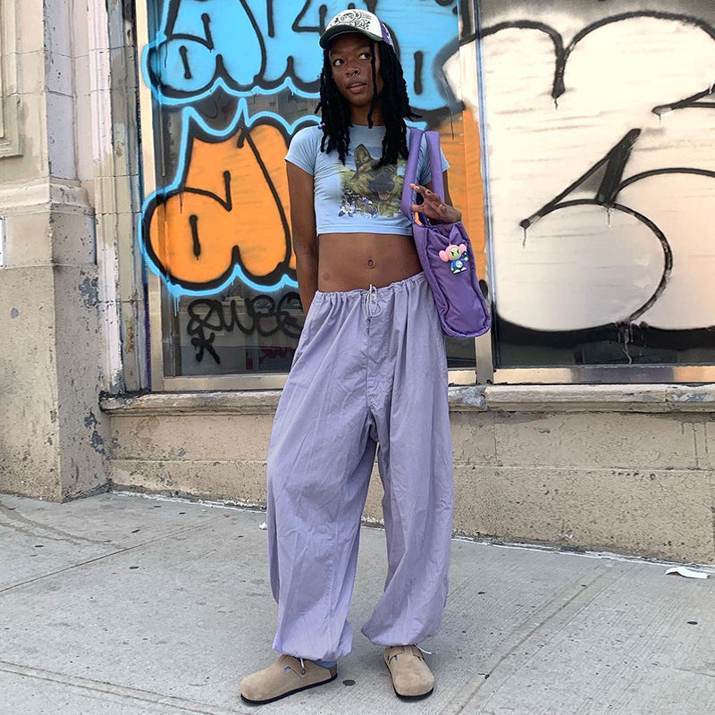 Loose Wide-leg Trousers