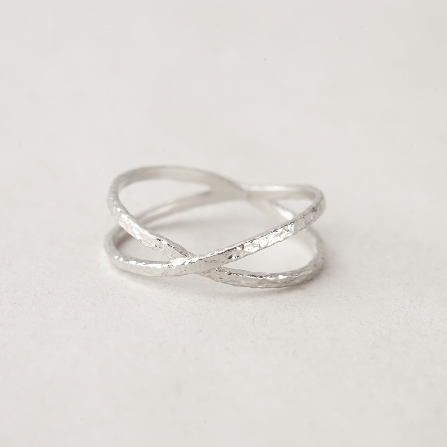 Double Ring Gold Dainty Minimalist Ring