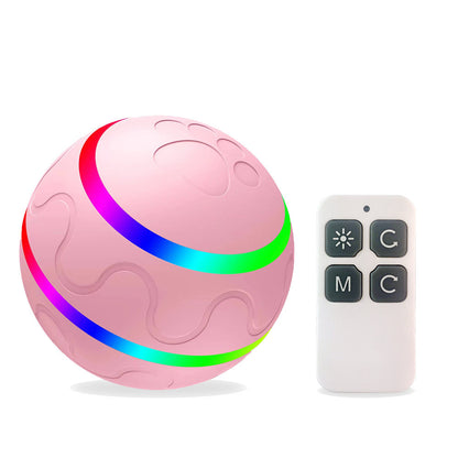 Pet New Cat Wicked Ball Toy Sfera intelligente USB Cat Toys Sfera autorotante Sfera di rotazione automatica