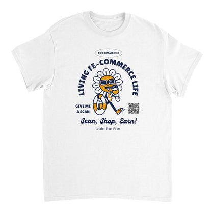 fe-Commerce T-shirt girocollo unisex pesante personalizzabile
