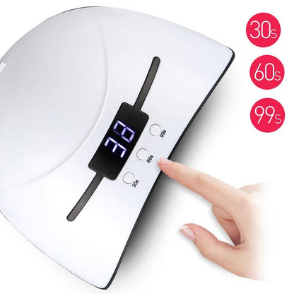 Lampada polimerizzante per unghie UV LED con gel acrilico
