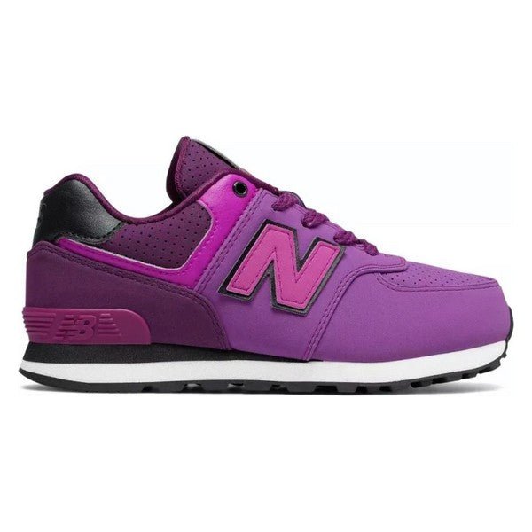 Sports Shoes for Kids New Balance KL574YEG Purple